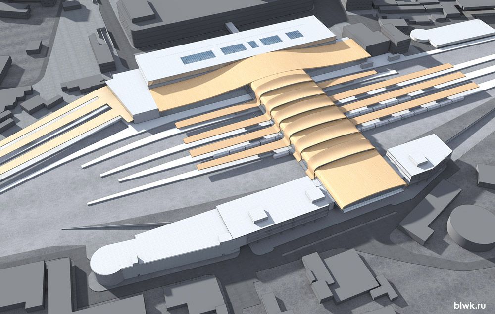 Проект реконструкции курского вокзала в москве